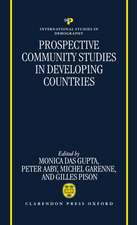 Prospective Community Studies in Developing Countries