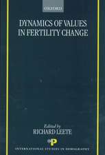 Dynamics of Values in Fertility Change