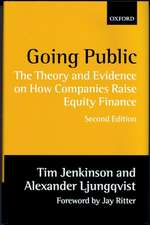 Going Public: The Theory and Evidence on How Companies Raise Equity Finance