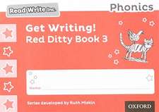 Read Write Inc. Phonics: Get Writing! Red Ditty Book 3 Pack of 10