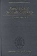 Algebraic and Geometric Surgery