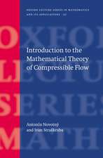 Introduction to the Mathematical Theory of Compressible Flow