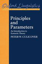 Principles and Parameters: An Introduction to Syntactic Theory