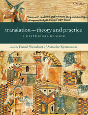 Translation - Theory and Practice: A Historical Reader