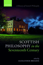 Scottish Philosophy in the Seventeenth Century