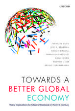 Towards a Better Global Economy