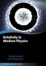 Relativity in Modern Physics