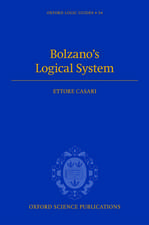 Bolzano's Logical System