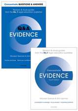 Evidence Revision Pack 2016: Law revision and study guide