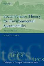 Social Science Theory for Environmental Sustainability: A Practical Guide