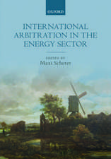 International Arbitration in the Energy Sector