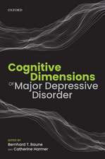 Cognitive Dimensions of Major Depressive Disorder