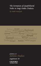 The Formation of Quadriliteral Verbs in Iraqi Arabic Dialects