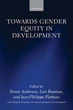 Towards Gender Equity in Development