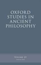 Oxford Studies in Ancient Philosophy, Volume 55