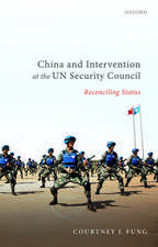 China and Intervention at the UN Security Council: Reconciling Status