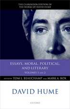 David Hume: Essays, Moral, Political, and Literary: Volumes 1 and 2