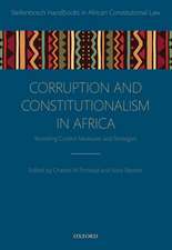 Corruption and Constitutionalism in Africa