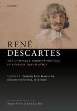 René Descartes: The Complete Correspondence in English Translation, Volume I