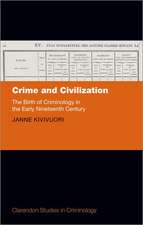 Crime and Civilization