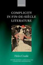 Complicity in Fin-de-siècle Literature