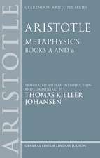 Aristotle: Metaphysics Alpha and alpha