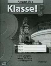 Klasse!: Part 3: Workbook: Part 3