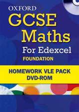 Oxford GCSE Maths for Edexcel Foundation Homework VLE Pack