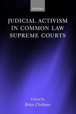 Judicial Activism in Common Law Supreme Courts