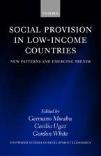 Social Provision in Low-Income Countries: New Patterns and Emerging Trends