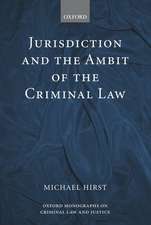 Jurisdiction and the Ambit of the Criminal Law