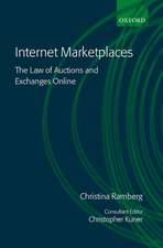 Internet Marketplaces: The Law of Auctions and Exchanges Online