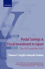 Postal Savings and Fiscal Investment in Japan: The PSS and the FILP