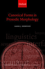 Canonical Forms in Prosodic Morphology
