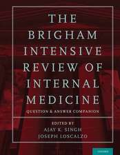 The Brigham Intensive Review of Internal Medicine Question and Answer Companion