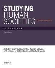 Studying Human Societies