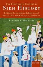 The Eighteenth Century in Sikh History: Political Resurgence, Religious and Social Life, and Cultural Articulation