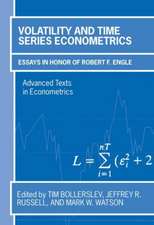 Volatility and Time Series Econometrics: Essays in Honor of Robert Engle