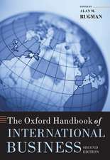 The Oxford Handbook of International Business