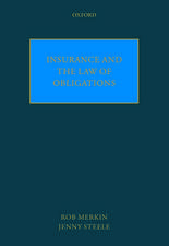 Insurance and the Law of Obligations