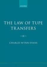 The Law of TUPE Transfers