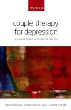 Couple Therapy for Depression: A clinician's guide to integrative practice