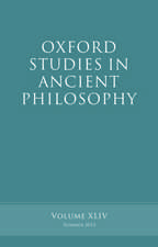 Oxford Studies in Ancient Philosophy, Volume 44