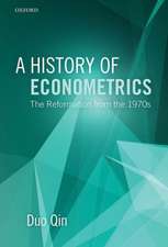 A History of Econometrics: The Reformation from the 1970s