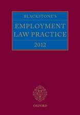 Blackstone's Employment Law Practice 2012