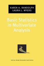 Basic Statistics in Multivariate Analysis