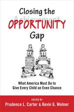 Closing the Opportunity Gap