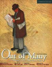 Out of Many: A History of the American People