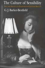 The Culture of Sensibility: Sex and Society in Eighteenth-Century Britain