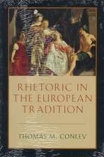 Rhetoric in the European Tradition